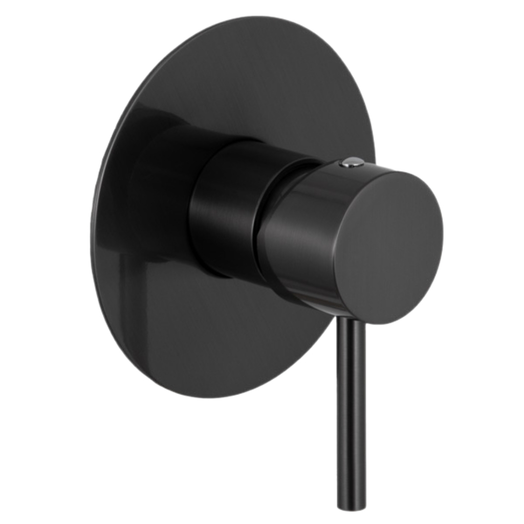 Смеситель для душа Remer X Style X30LCFP, чёрный брашированный хром в строительном магазине