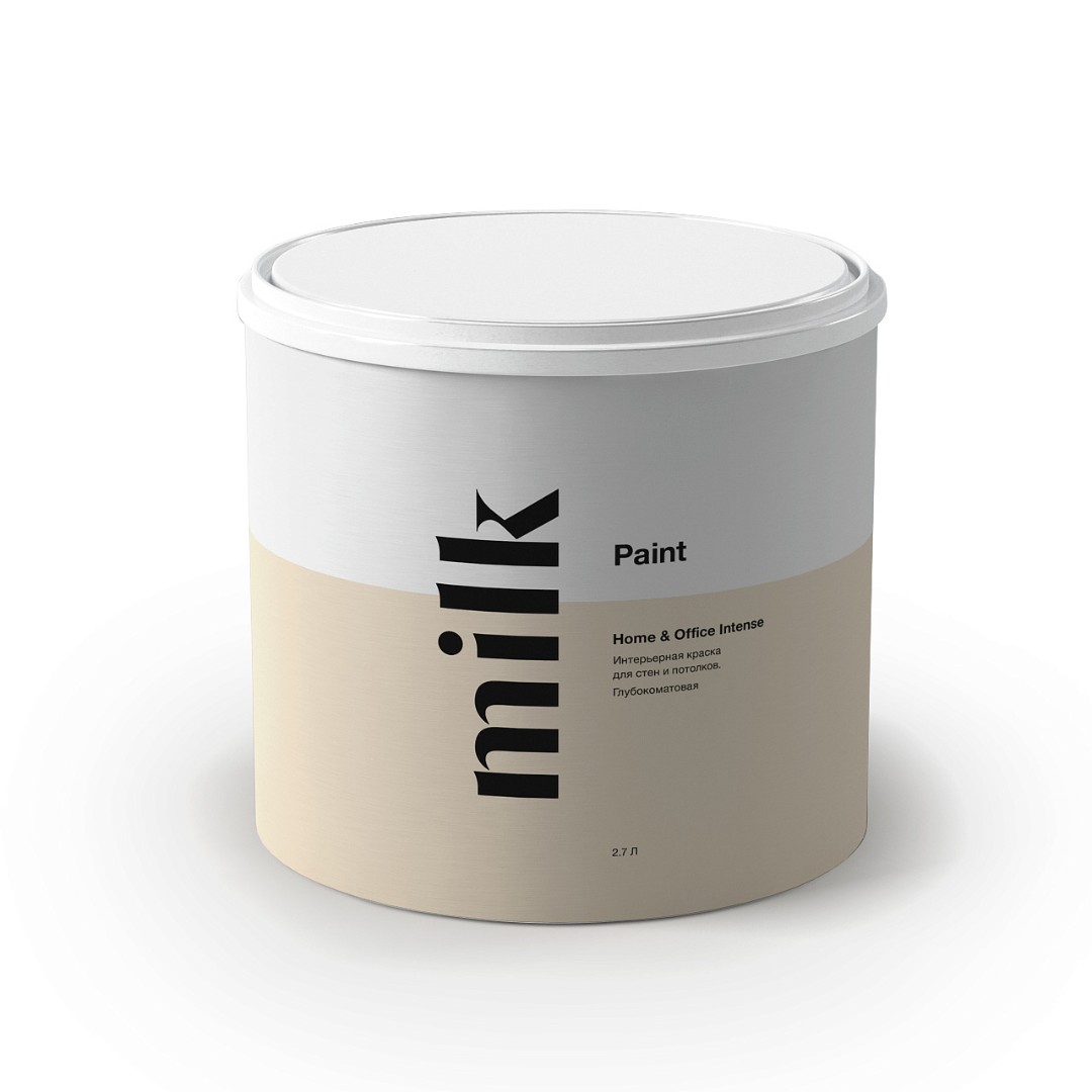 Краска для стен и потолков Home & Office Intense Milk (Милк) 2,7л в строительном магазине