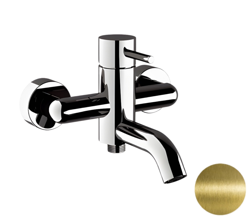 Смеситель для ванны Remer X Style X05VO, состаренная латунь в строительном магазине