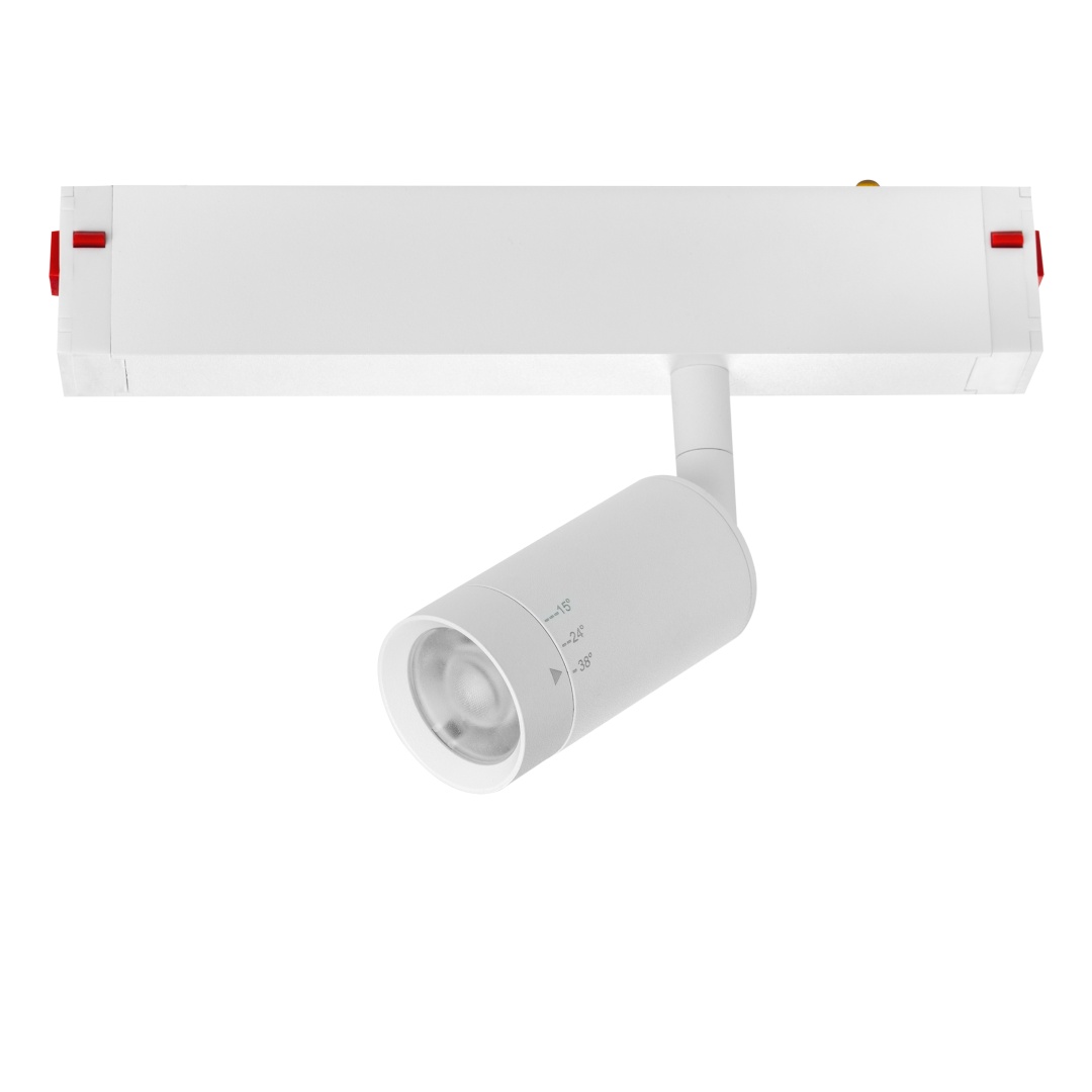 205016 Светильник д/1-фазн трека TETA APP LED 7W 380LM 15-38G БЕЛЫЙ PRO 3000-6000K DIM в строительном магазине