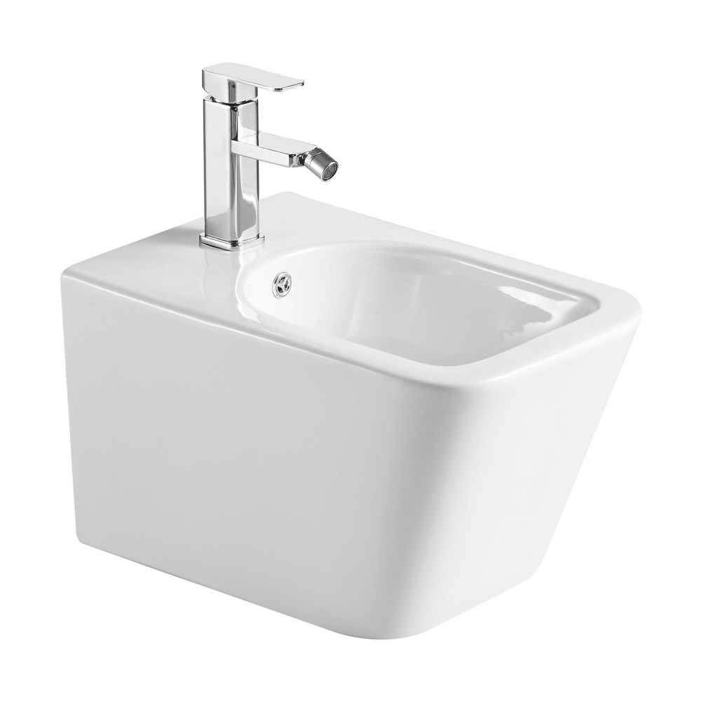 Биде подвесное ABBER Rechteck AC1250 белое в строительном магазине