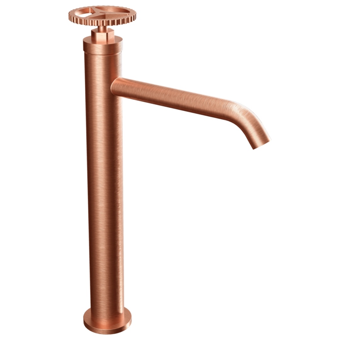 Смеситель для раковины Remer Chrono CH11LXLRP, медь брашированная в строительном магазине
