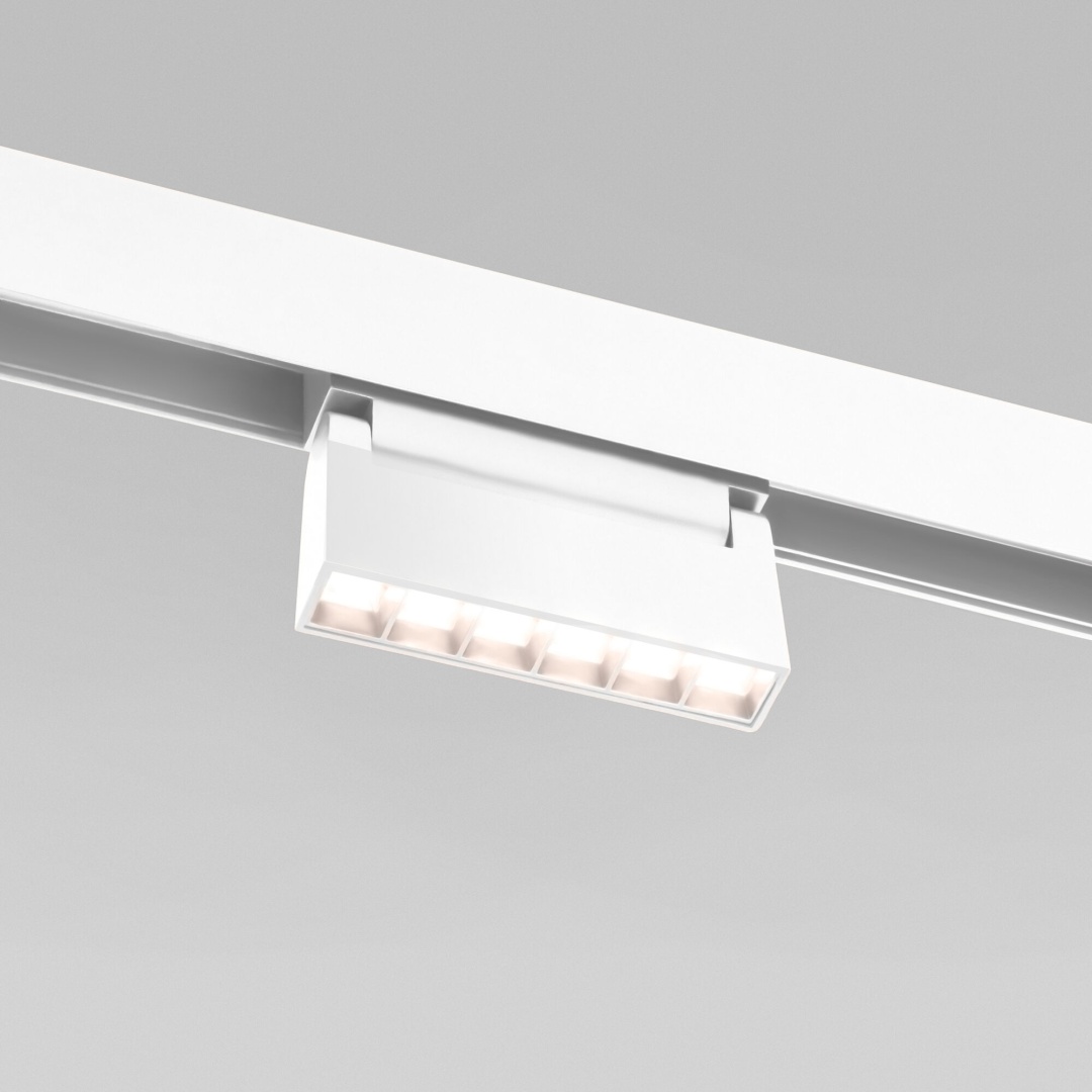 Трековый светильник Slim Magnetic HL01 6W 4200K белый 85009/01 в строительном магазине