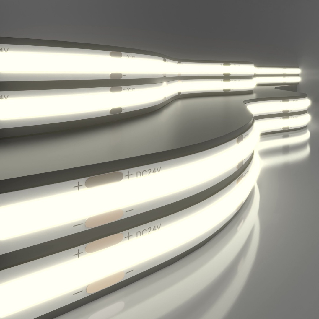 Лента светодиодная 480Led 14W IP20 4200K дневной белый, 5м COB 24V 480Led 14W IP20 в строительном магазине