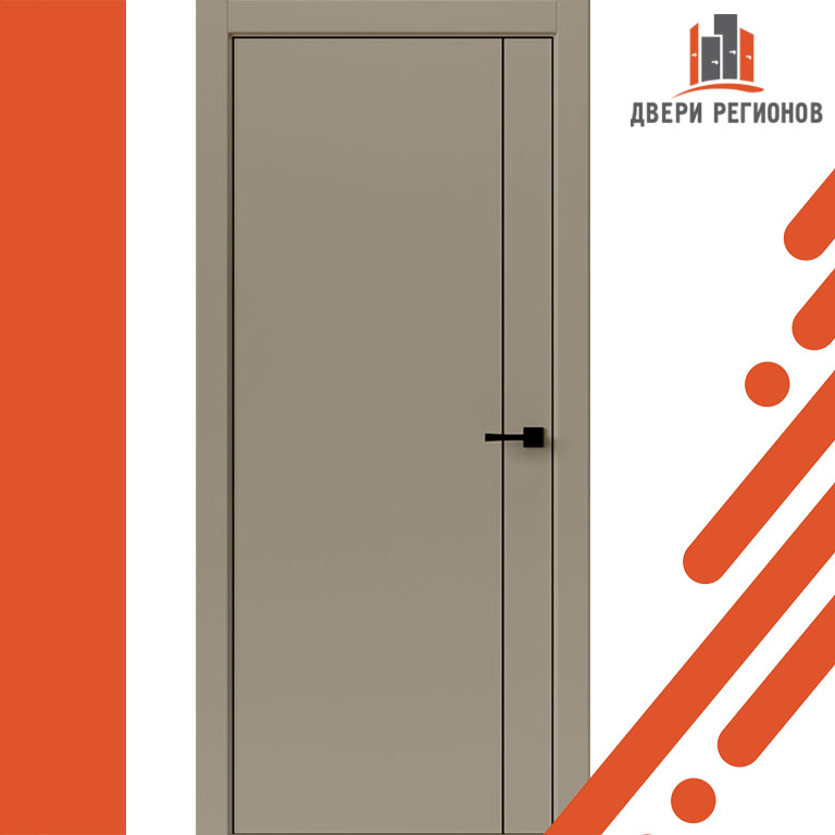 Дверь межкомнатная Тамбурат Лайт Геометрия (Tamburat Light Geometry) 4303 Лофт Мокко Глухая в строительном магазине