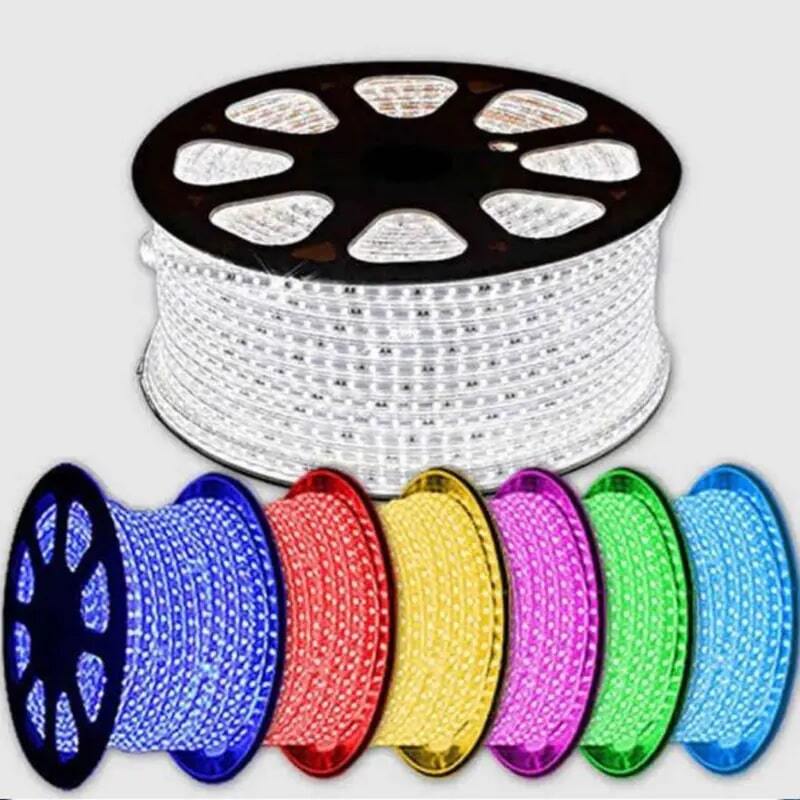 Светодиодная лента 14.4 Ватт 220V (5050 , 60 LED) в строительном магазине