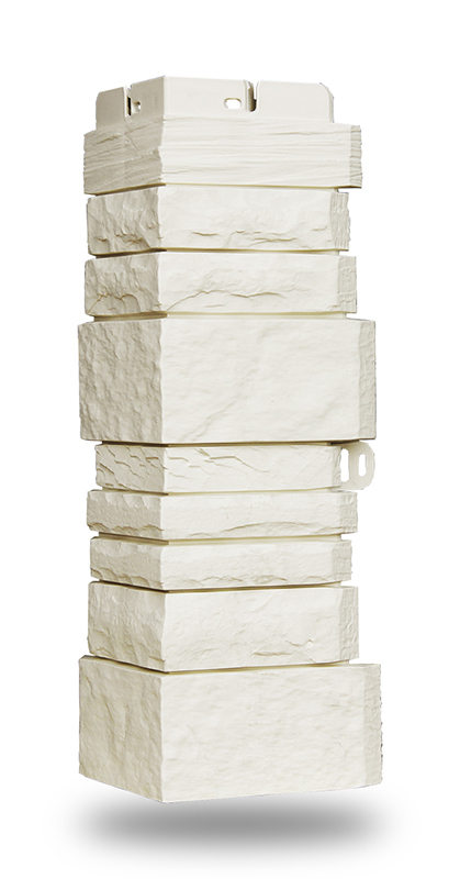 Наружный угол Grand Line Сланец молочный