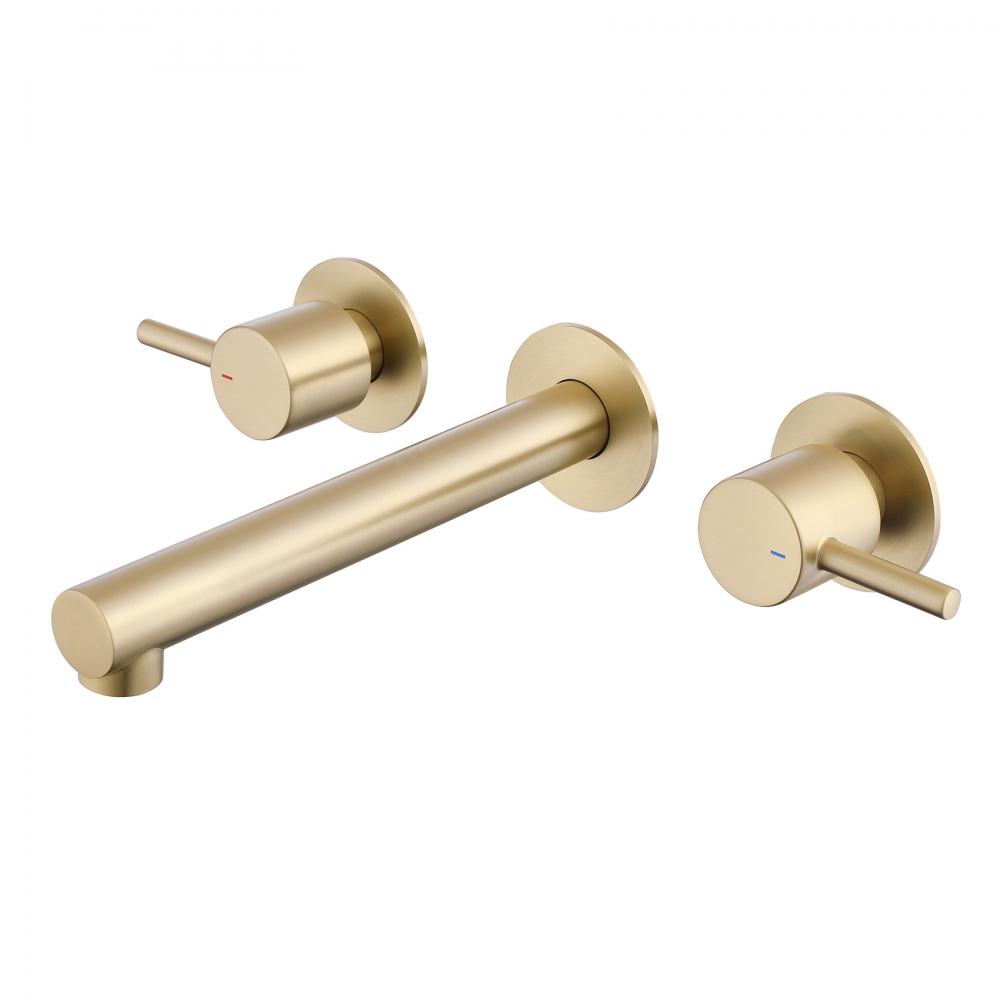 Смеситель ABBER Emotion AF88121G скрытого монтажа для раковины, золото матовое в строительном магазине