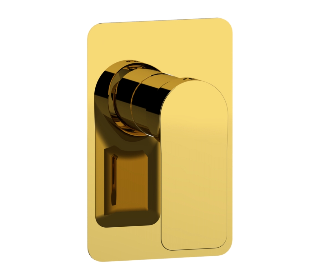 Смеситель для душа Remer Infinity I30DO, золото глянцевое в строительном магазине