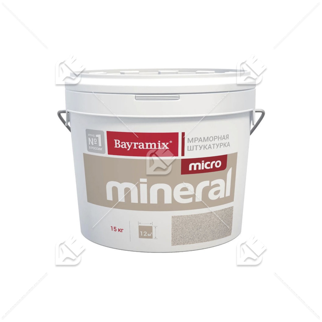 Штукатурка Bayramix MICRO Mineral 670 фр. 0,2-0,5мм 15кг