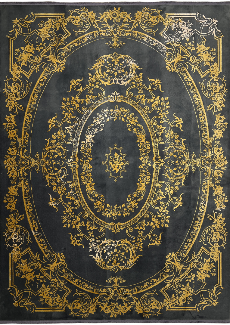 Ковер TEHRAN 2613 COAL GRAY GOLDEN в строительном магазине