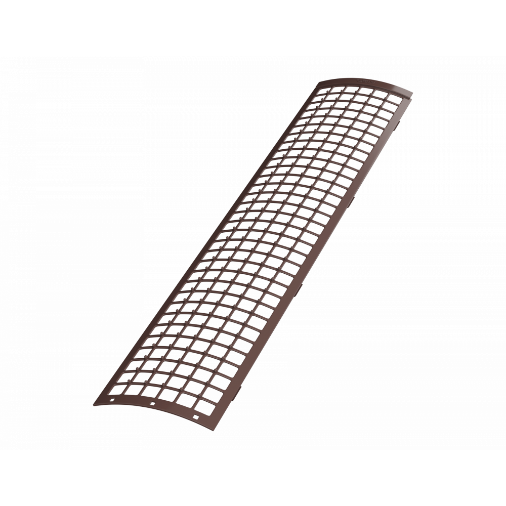 Решетка желоба защитная ТехноНиколь (0,6 пог.м.) коричневый
