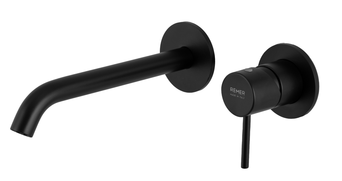Смеситель для раковины Remer X Style X15PLNO, чёрный матовый в строительном магазине