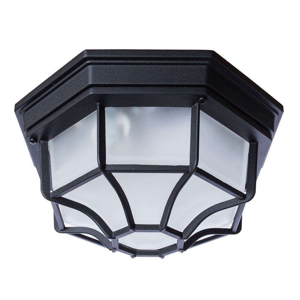 Уличный потолочный светильник Arte Lamp PEGASUS A3100PL-1BK в строительном магазине
