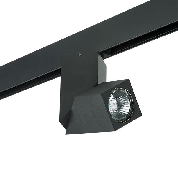 PRO051057 Светильник д/1-фазн трека ILLUMO HP16 ЧЕРНЫЙ (595017+051057) в строительном магазине
