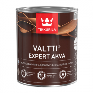 Декоративно-защитная лазурь Tikkurila Valtti Expert Akva (Тиккурила Валтти Эксперт Аква) 9л