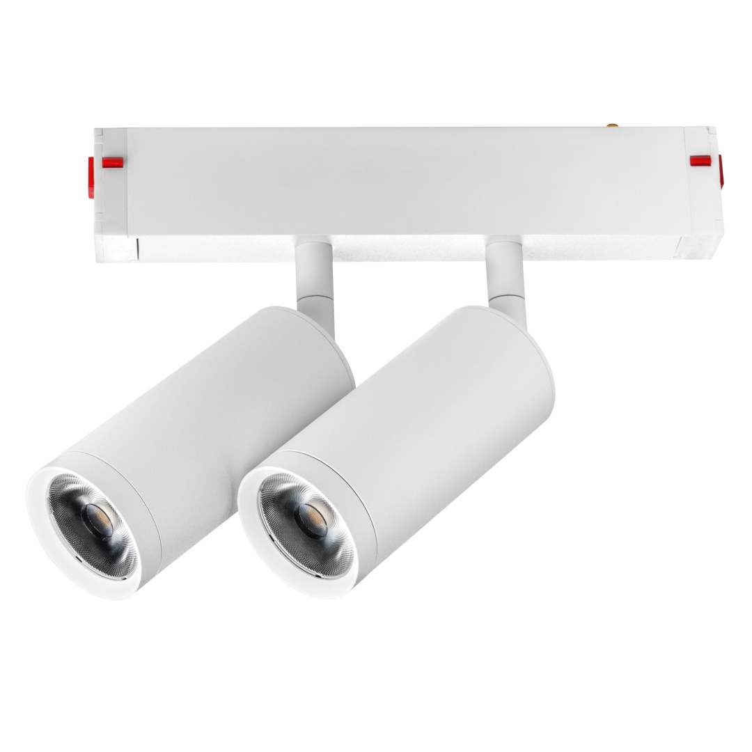 205506 Светильник д/1-фазн трека TETA APP LED 2х9W 1560LM COB 24G БЕЛЫЙ PRO 3000-6000K DIM в строительном магазине