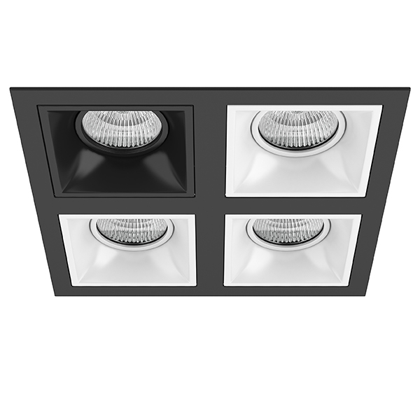 D54707060606 Светильник DOMINO QUADRO МR16 (214547+214507+214506+214506+214506) в строительном магазине