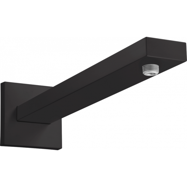 Кронштейн верхнего душа Hansgrohe Square 38,9 см. 27694670, матовый черный в строительном магазине