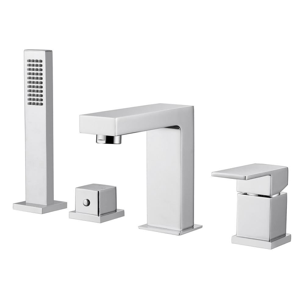 Смеситель ABBER Daheim AF8213 на борт ванны, хром в строительном магазине