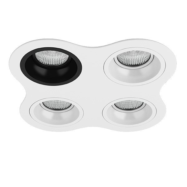 D64607060606 Светильник DOMINO ROUND МR16 (214646+214607+214606+214606+214606) в строительном магазине