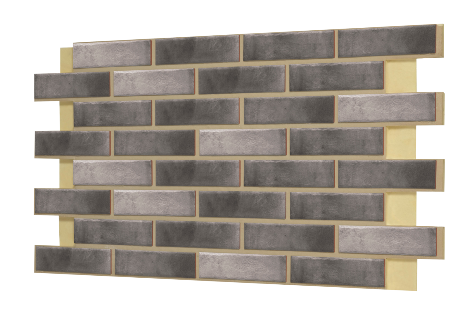 Термопанель ППУ Cerrad Retro Brick Pepper 102,8 x 61,6