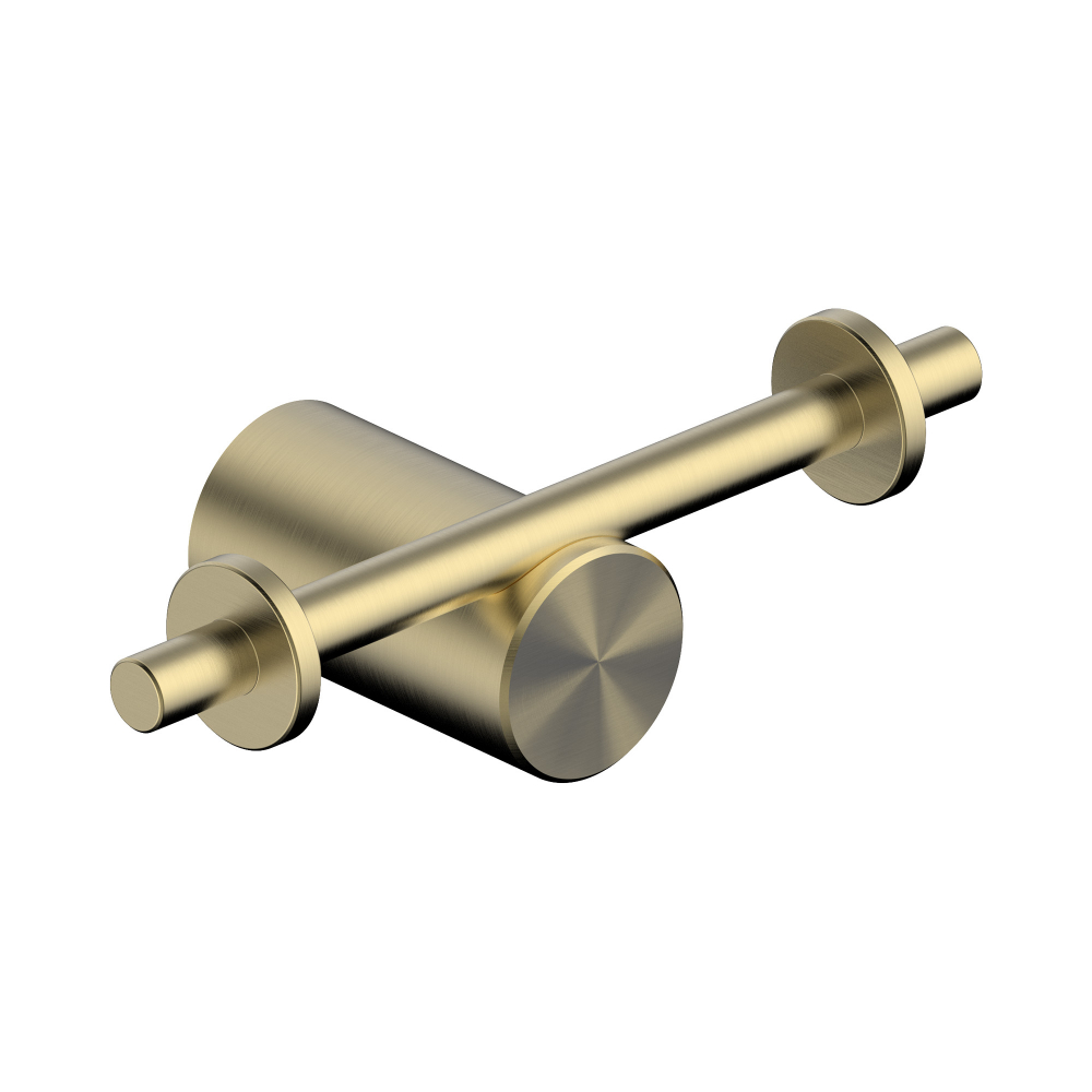 Крючок двойной ABBER Osten 316 AA1852BG брашированное светлое золото в строительном магазине