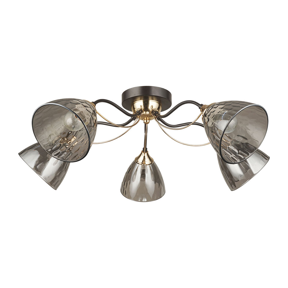 Потолочная люстра Arte Lamp LILY A4366PL-5BK в строительном магазине