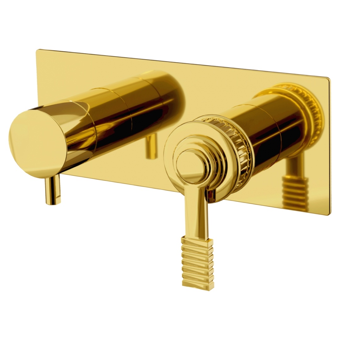 Смеситель для душа Remer Atelier AL92ZDO, золото глянцевое в строительном магазине