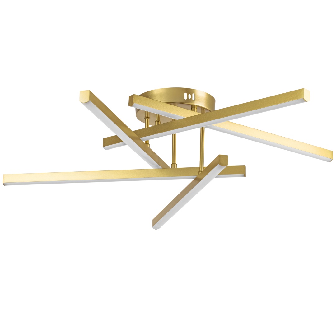 739033 Люстра PALLA 75W LED 2664LM ЗОЛОТО 3000-6000K в строительном магазине