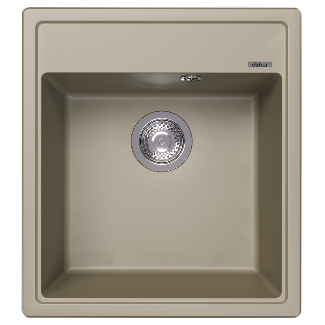 Кухонная мойка ABBER Quarz AQ2901S песочный в строительном магазине
