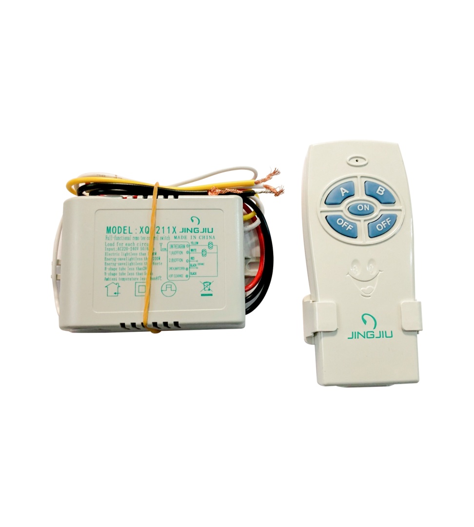 112 Пульт ДУ белый для люстры 2х канальный в строительном магазине