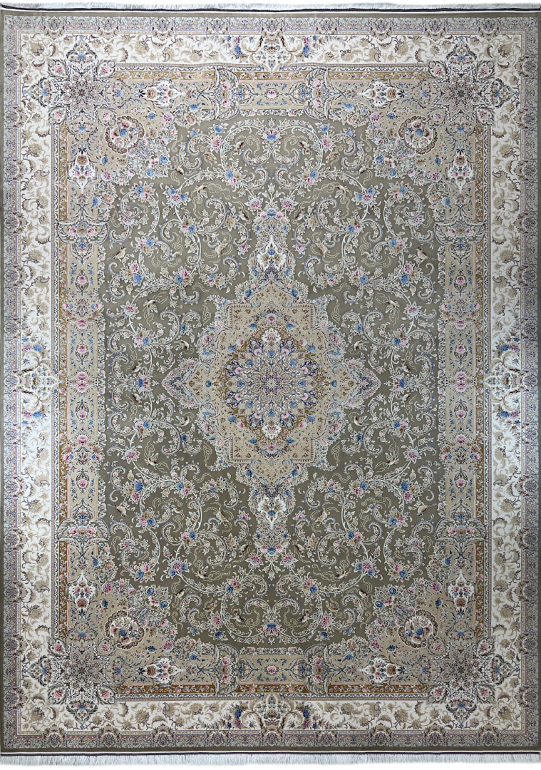 Ковер КУМ 5065 CREAM/GREEN в строительном магазине