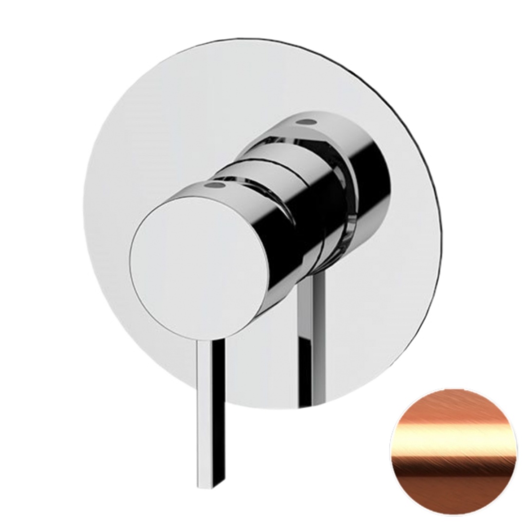 Смеситель для душа Remer Metrica MC30LRP, медь брашированная в строительном магазине