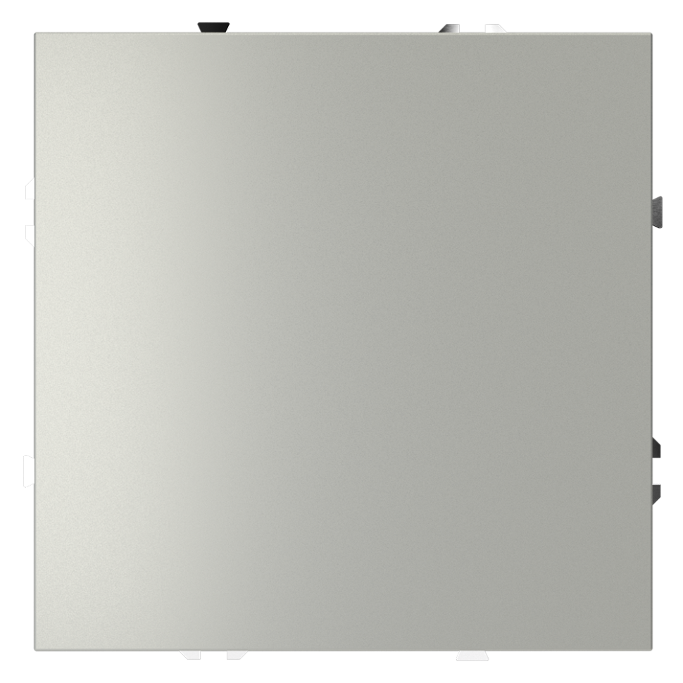 Заглушка VOLTUM S70 с суппортом, (сталь) в строительном магазине