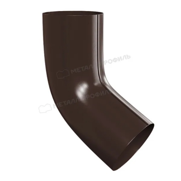 Колено сливное Металл Профиль Foramina PUR D100 Ral 8017