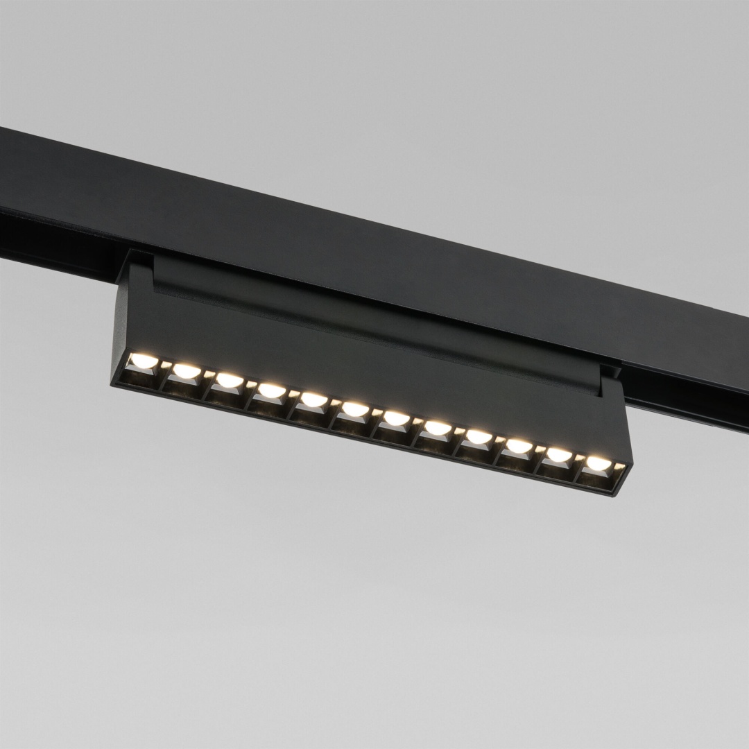 Трековый светильник Slim Magnetic HL0212W 4200K черный 85010/01 в строительном магазине