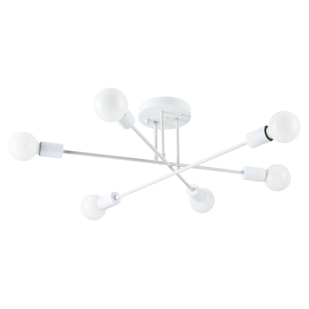 Потолочная люстра Arte Lamp ALASTOR A5435PL-6WH в строительном магазине