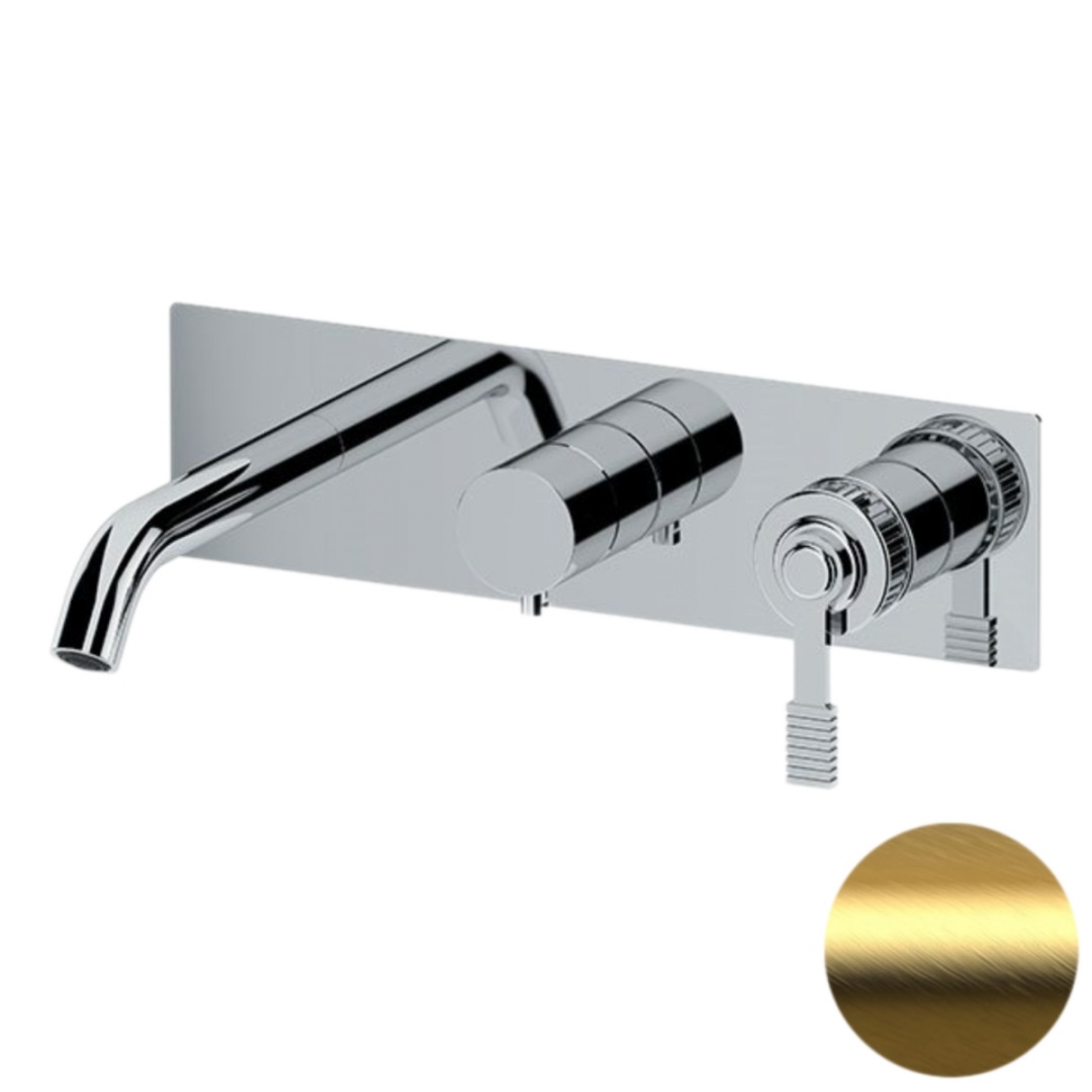 Смеситель для ванны Remer Atelier AL54D2BG, золото брашированное в строительном магазине