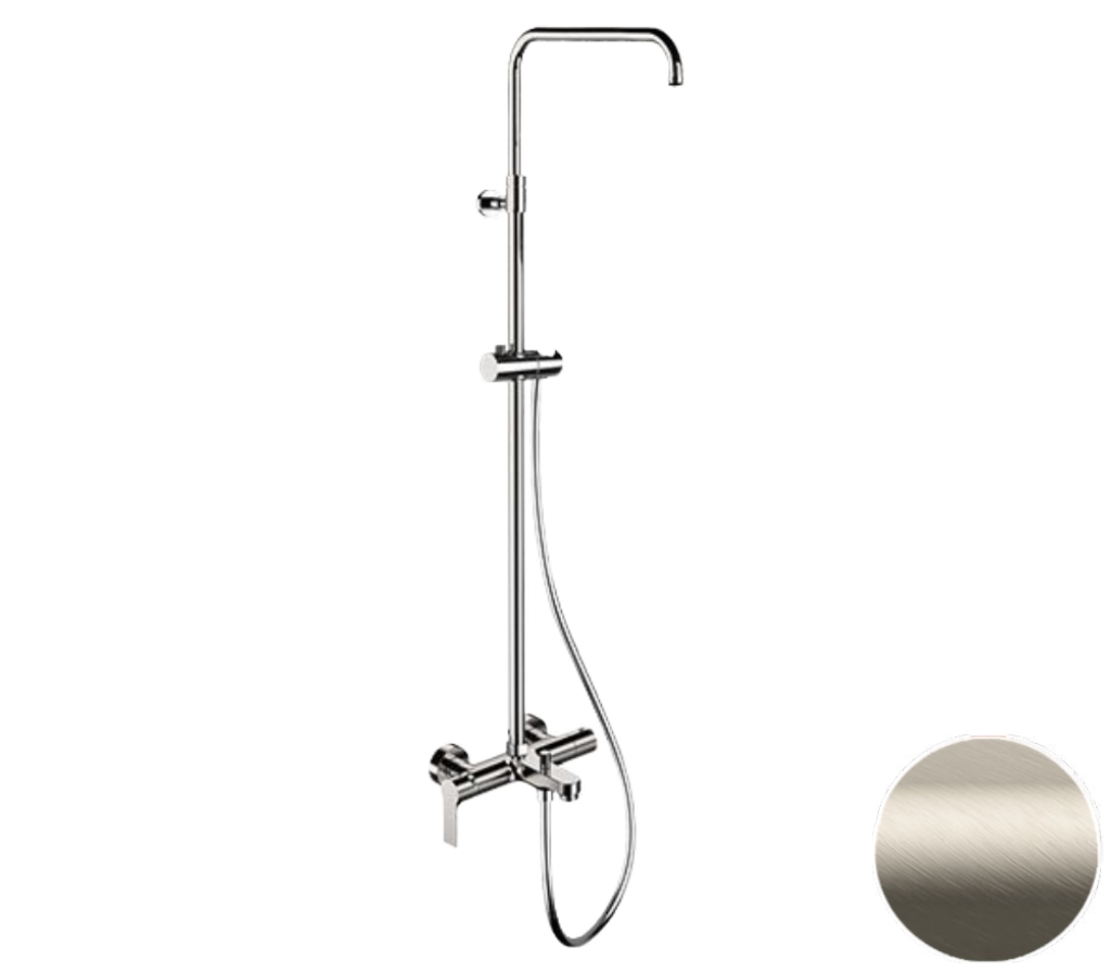 Душевая система с изливом Remer Energy EY34ASSDXV, сталь в строительном магазине