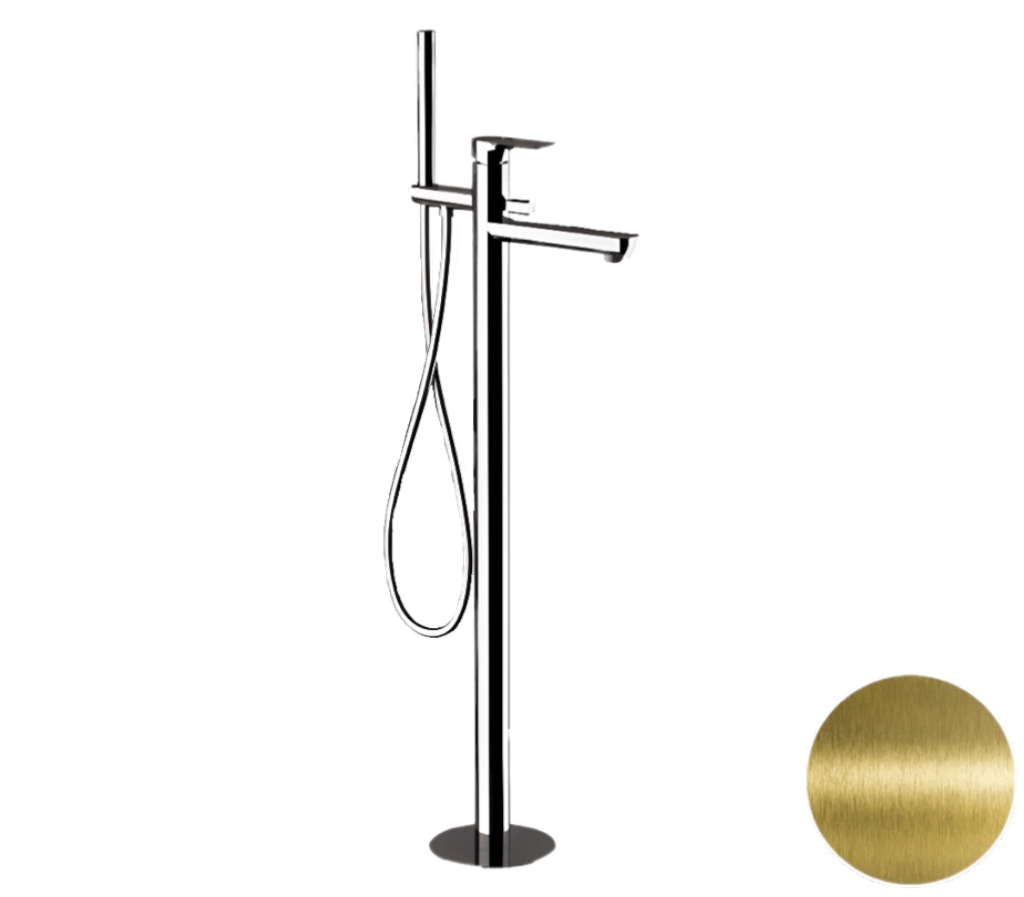 Смеситель для ванны Remer Infinity I08VO, состаренная латунь в строительном магазине