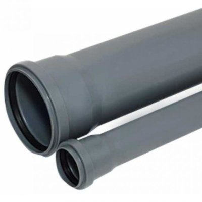 Труба канализационная Политэк 110x1000мм в строительном магазине