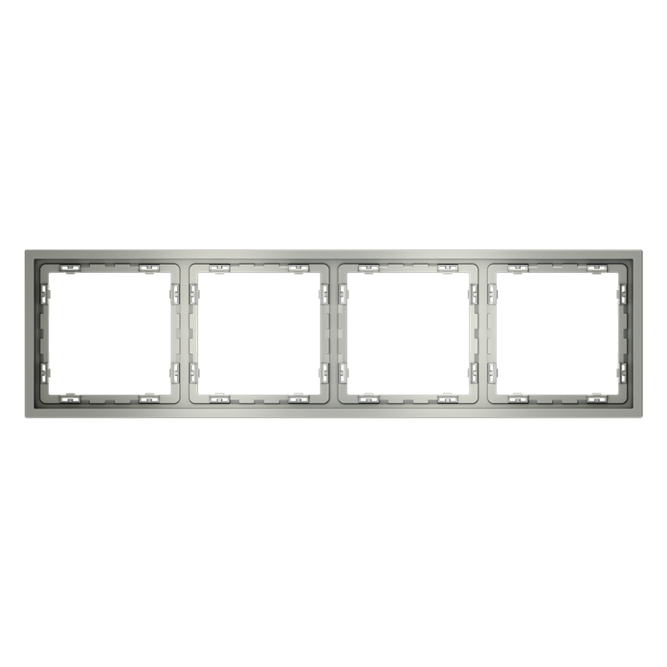 Рамка пластиковая VOLTUM S70 на 4 поста, (сталь) в строительном магазине
