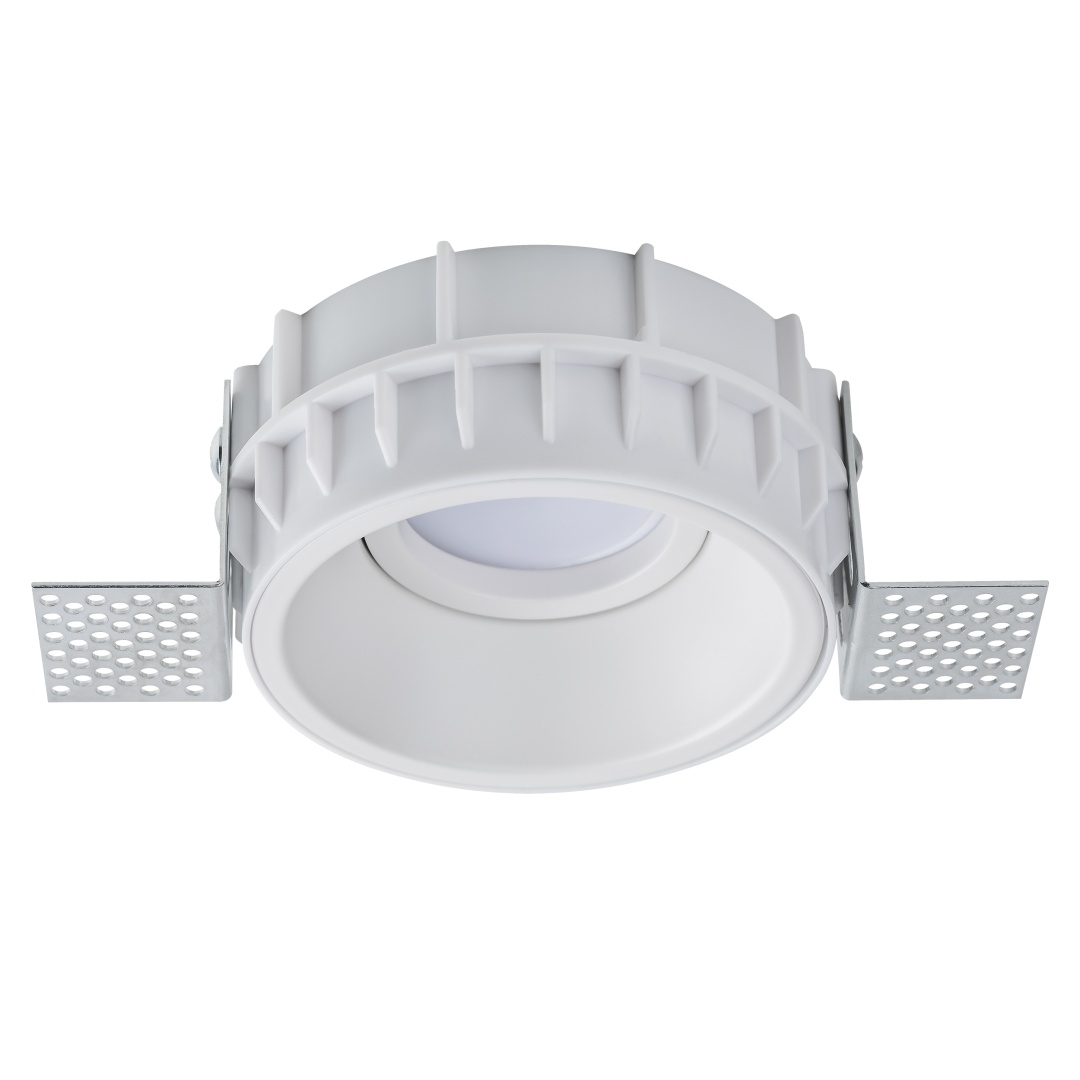 G214606 Светильник DOMINO ROUND MR16 БЕЛЫЙ (214610+214606) в строительном магазине