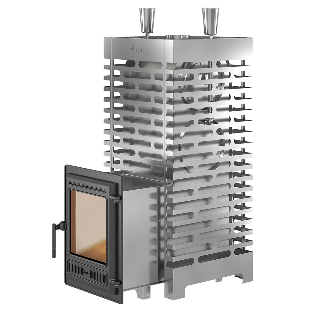 Печь для бани ASTON 38 INOX (320) Long в строительном магазине