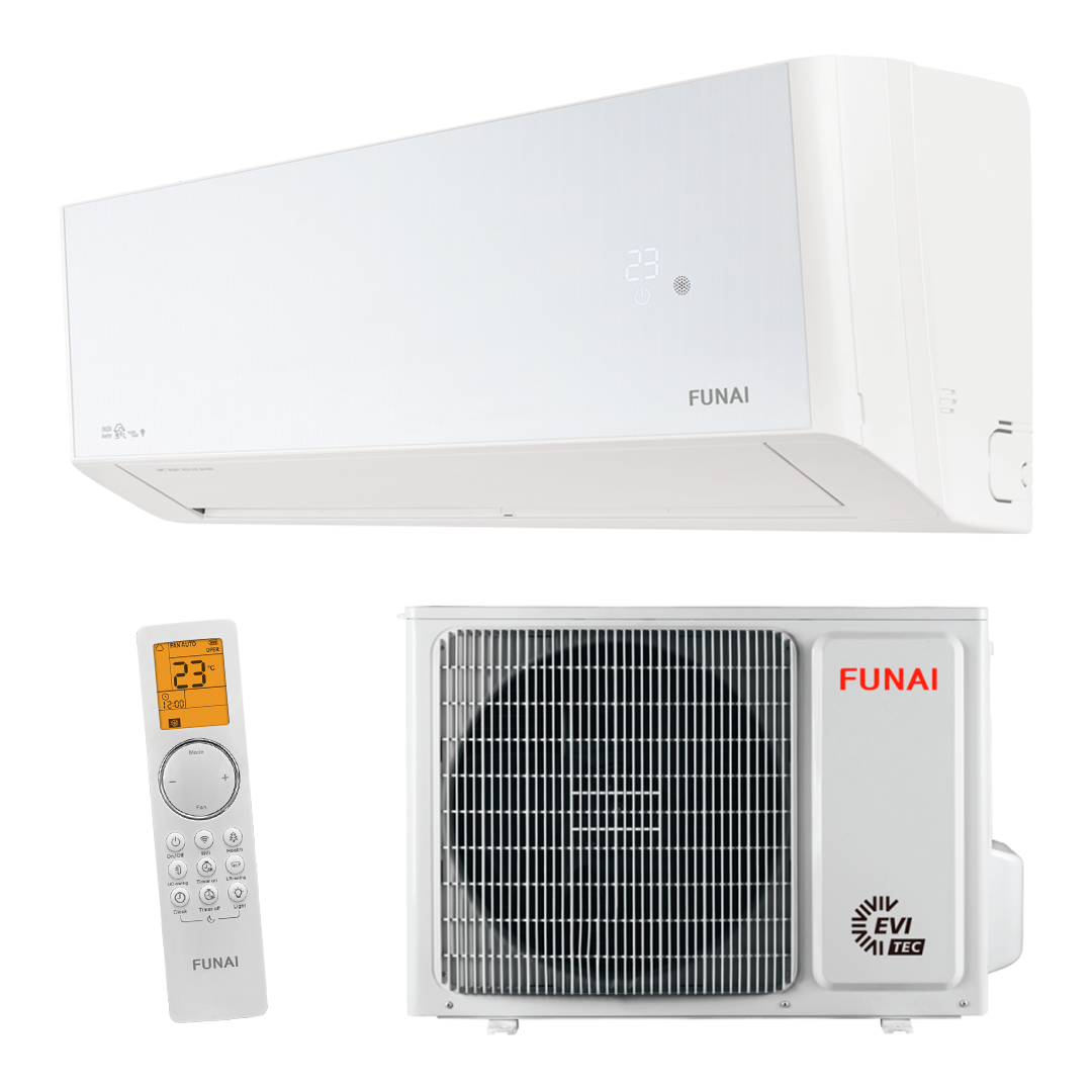 Funai Onsen full DC inverter heat pump RAC-I-ON30HP.D01 в строительном магазине