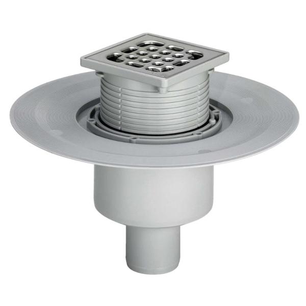 Трап VIEGA Advantix с вертикальным выпуском и мокрым затвором для ванной комнаты в строительном магазине