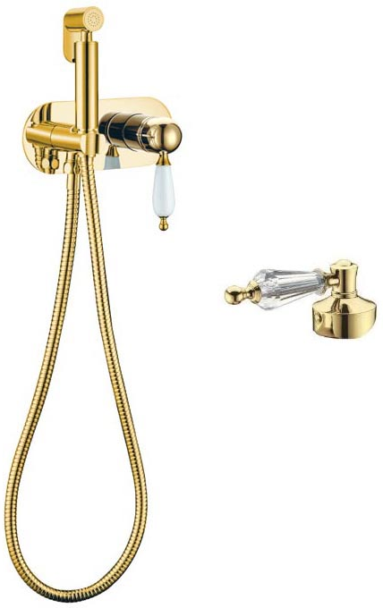 Гигиенический душ Boheme IMPERIALE 435-BSW с черным Svarovsky в строительном магазине