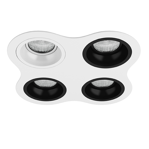 D64606070707 Светильник DOMINO ROUND МR16 (214646+214606+214607+214607+214607) в строительном магазине