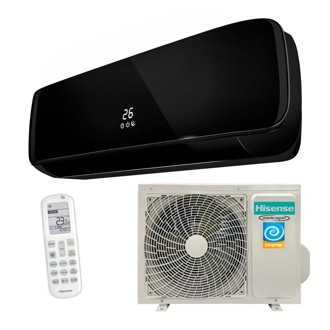 Hisense Black crystal super DC inverter AS-10UW4RVETG01(B) в строительном магазине